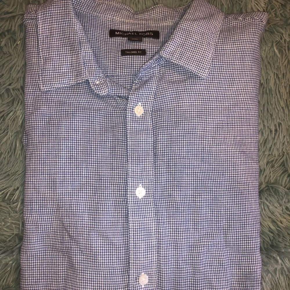Men’s Michael Kors fitted dress shirt